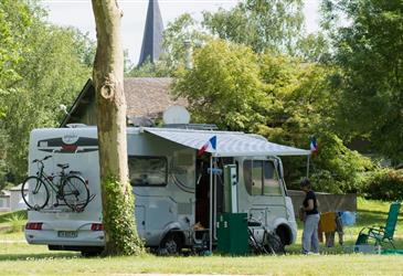 Aire camping car La Fleche - Camping La Route d'Or